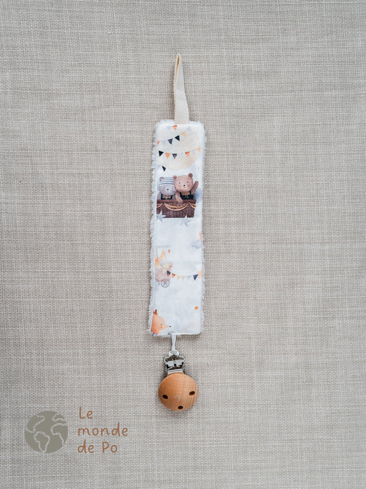 Attache tétine le rêve des animaux