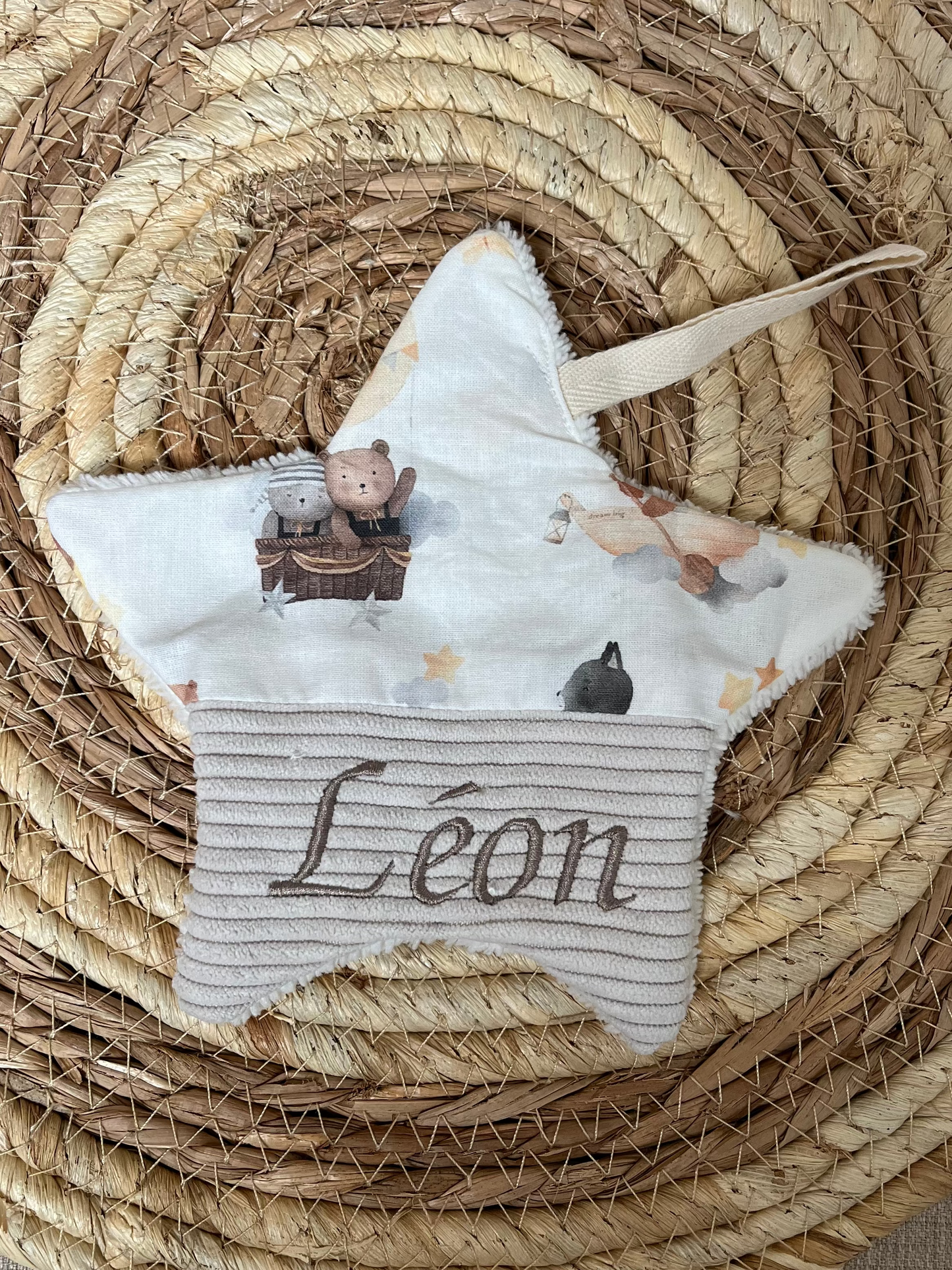 Doudou étoile tétine le rêve des animaux